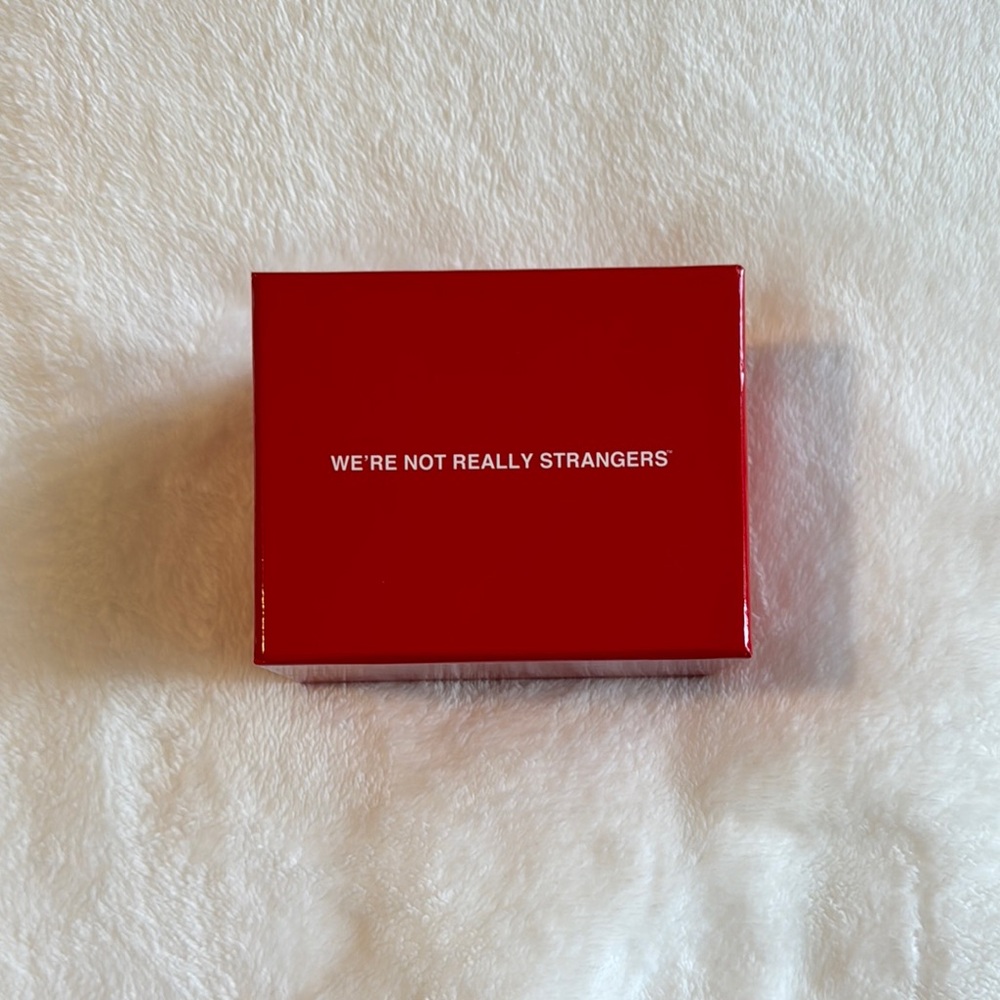 We’re Not Really Strangers Card Game